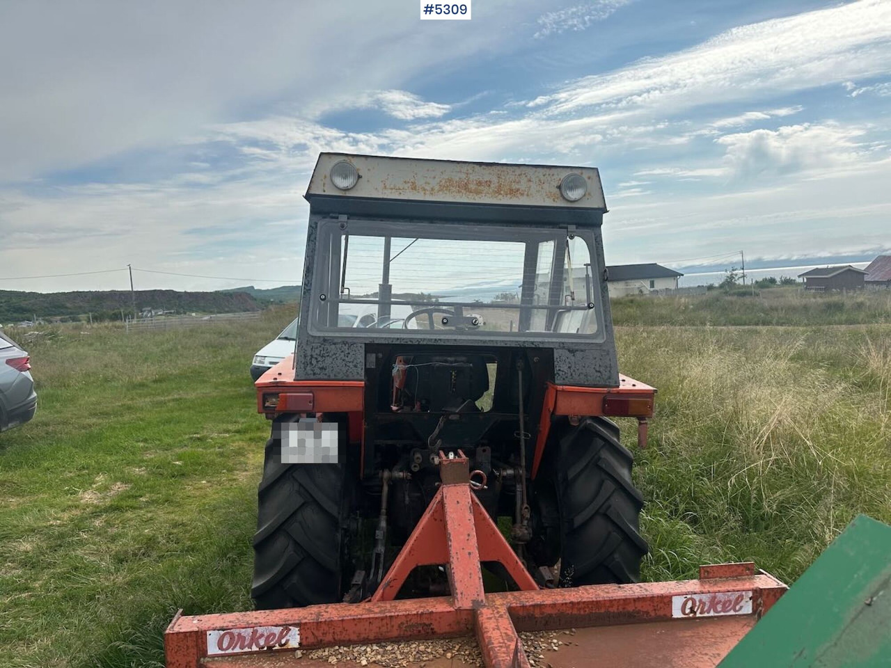 1989 Zetor 5245 tractor w/ snow blower. - جرار: صورة 5 1989 Zetor 5245 tractor w/ snow blower. - جرار: صورة 5