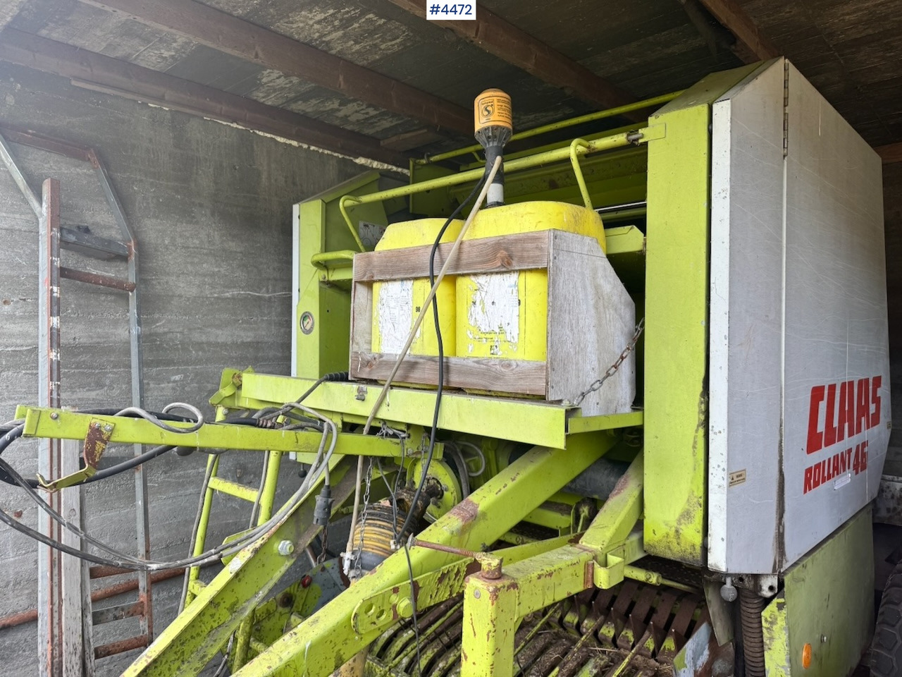 1990 Claas Rollant 46 Round Baler - ماكينات نشر التبن: صورة 3 1990 Claas Rollant 46 Round Baler - ماكينات نشر التبن: صورة 3