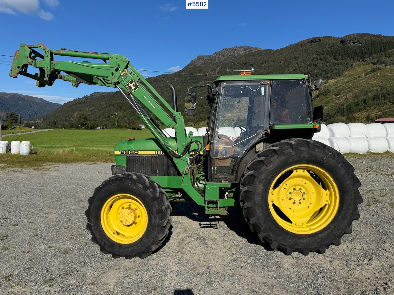 1991 John Deere 2650 Fox Power Synchron m/frontalster - جرار: صورة 2 1991 John Deere 2650 Fox Power Synchron m/frontalster - جرار: صورة 2