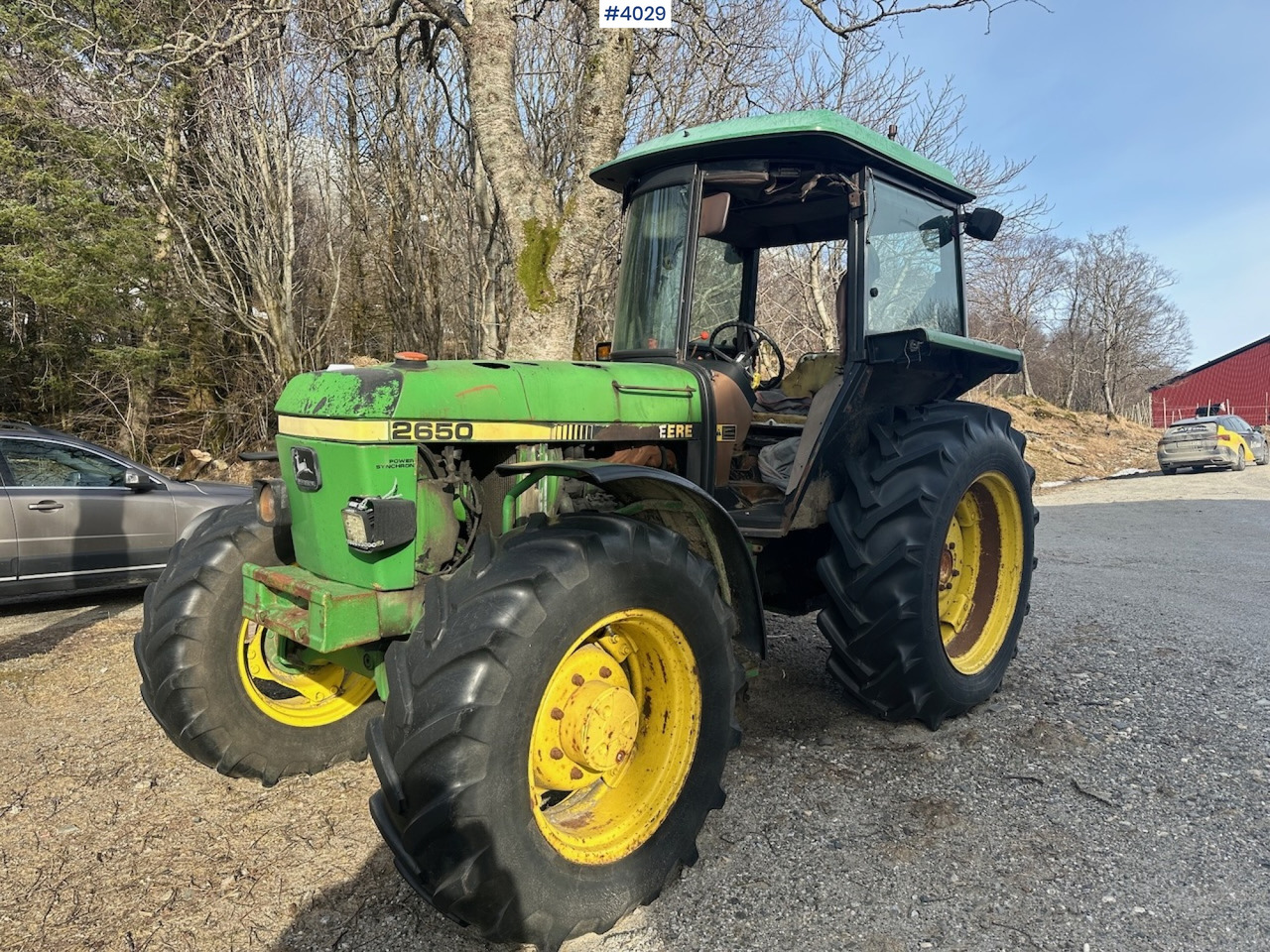 1991 John Deere 2650 Synchron tractor rep.object. - جرار: صورة 1 1991 John Deere 2650 Synchron tractor rep.object. - جرار: صورة 1