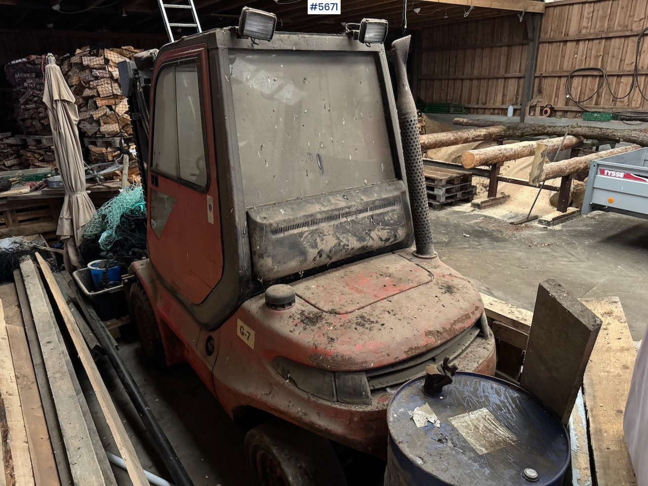 1991 Linde H-40 D. - رافعة شوكية: صورة 3 1991 Linde H-40 D. - رافعة شوكية: صورة 3