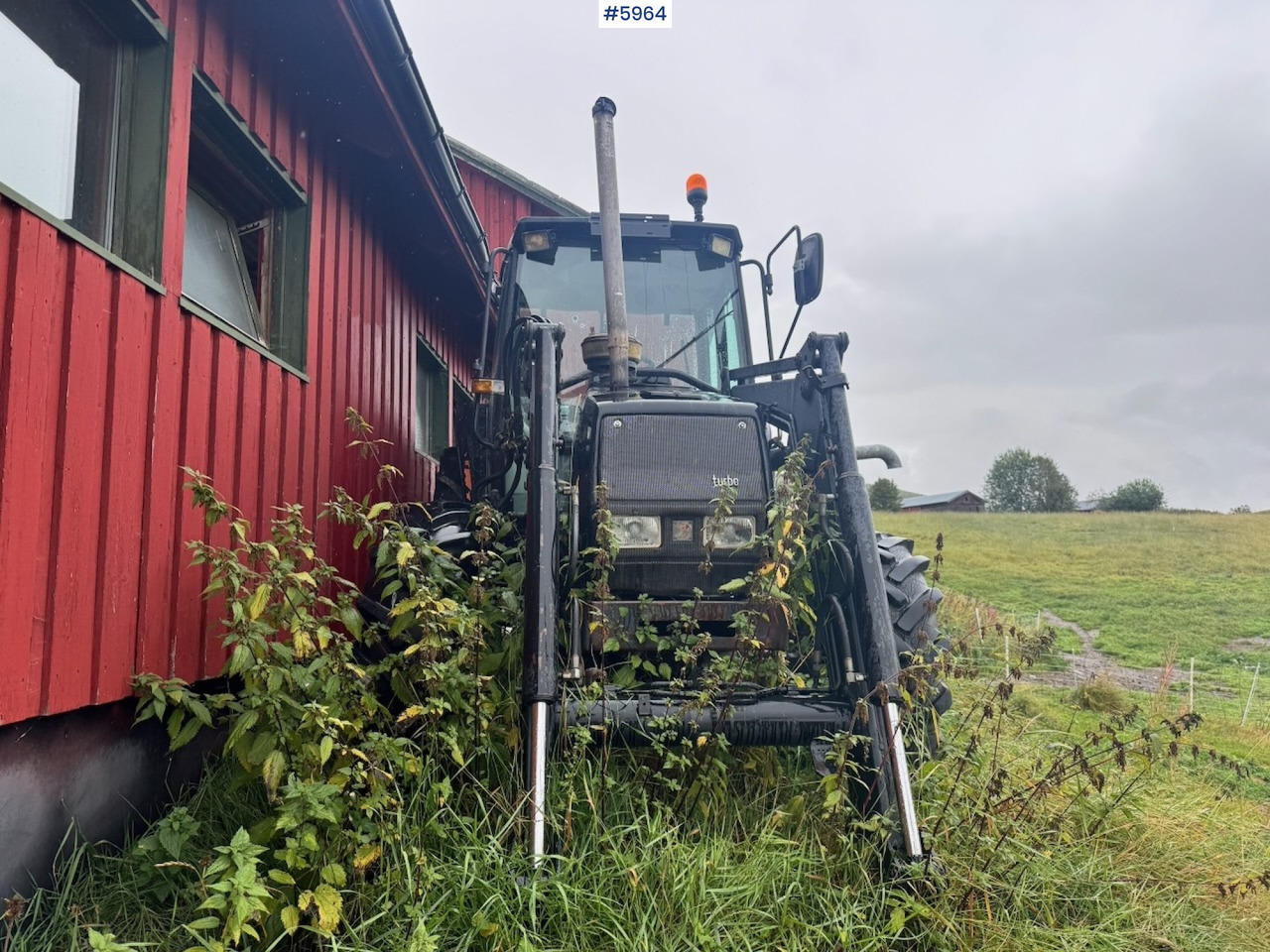 1991 Valmet 6100 Turbo with front loader and bucket - جرار: صورة 5 1991 Valmet 6100 Turbo with front loader and bucket - جرار: صورة 5