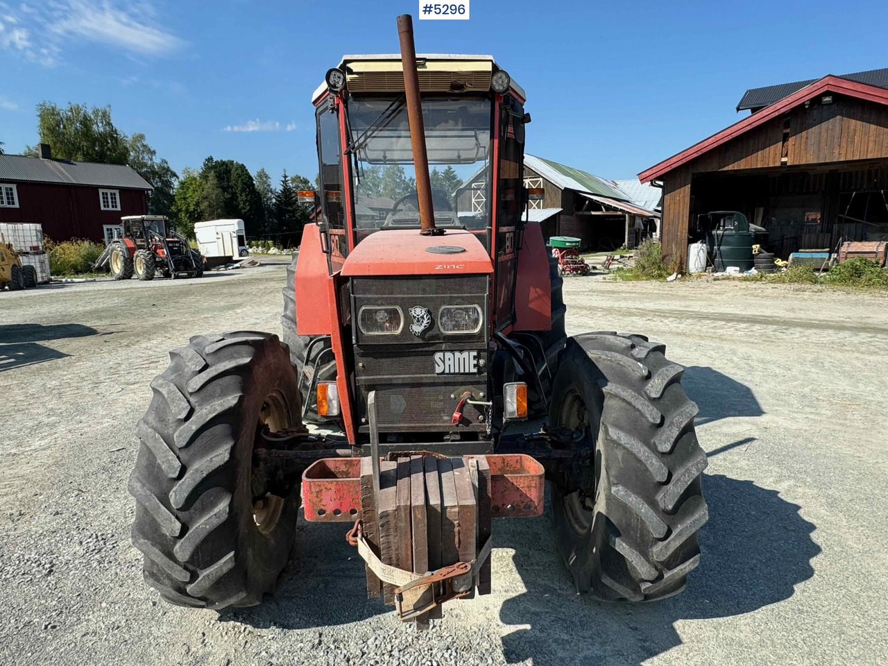 جرار 1992 SAME explorer 80 tractor. WATCH VIDEO!: صورة 9