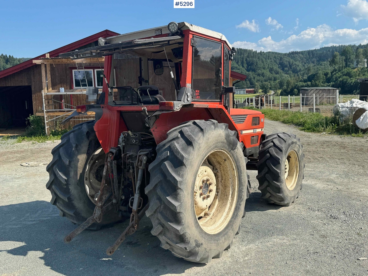 جرار 1992 SAME explorer 80 tractor. WATCH VIDEO!: صورة 12