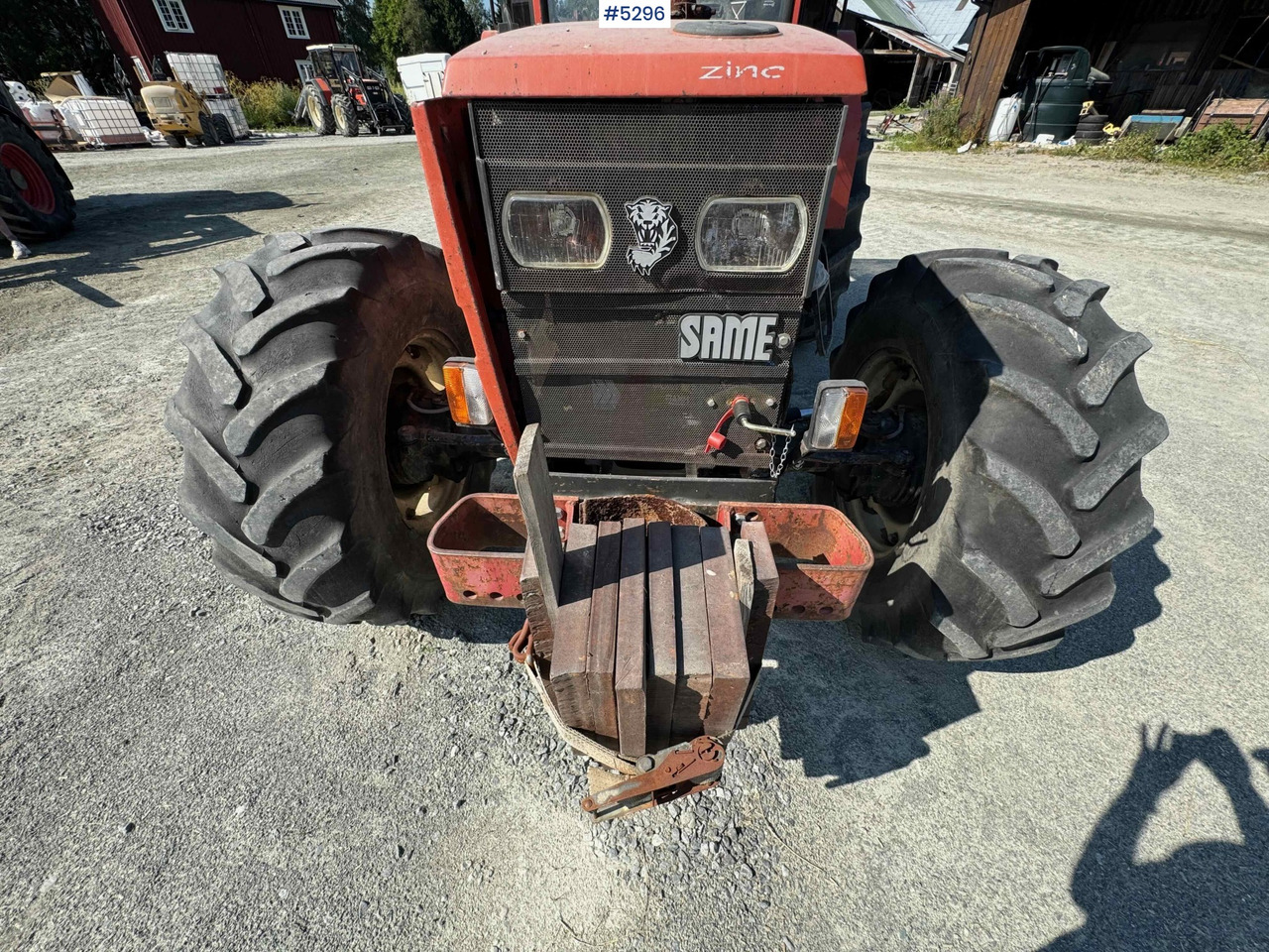 جرار 1992 SAME explorer 80 tractor. WATCH VIDEO!: صورة 11