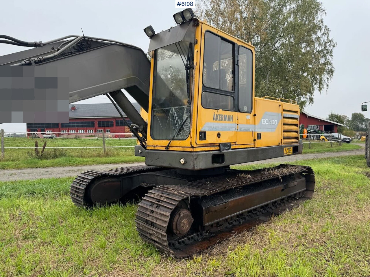 1993 Åkerman EC200 Tracked excavator w/ 2 buckets. New belts and sprocket. - حفّار: صورة 5 1993 Åkerman EC200 Tracked excavator w/ 2 buckets. New belts and sprocket. - حفّار: صورة 5