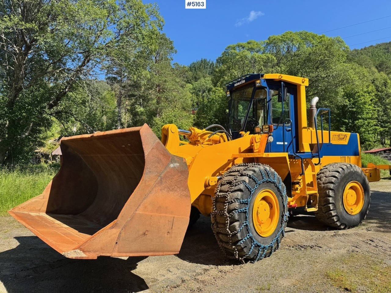 1994 Komatsu WA420-1 Wheel Loader w/ Bucket. 7200 hours! - اللودر بعجل: صورة 1 1994 Komatsu WA420-1 Wheel Loader w/ Bucket. 7200 hours! - اللودر بعجل: صورة 1