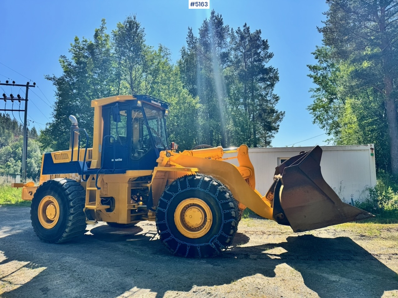1994 Komatsu WA420-1 Wheel Loader w/ Bucket. 7200 hours! - اللودر بعجل: صورة 3 1994 Komatsu WA420-1 Wheel Loader w/ Bucket. 7200 hours! - اللودر بعجل: صورة 3