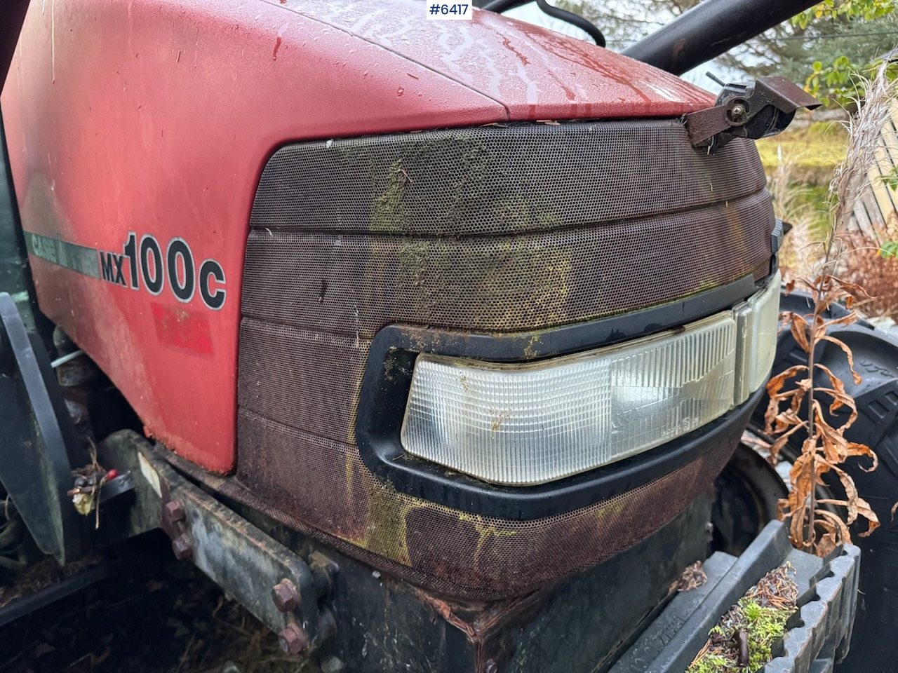1999 Case IH Maxxum MX 100C w/ front loader, bucket and blade. Repair object. - جرار: صورة 3 1999 Case IH Maxxum MX 100C w/ front loader, bucket and blade. Repair object. - جرار: صورة 3