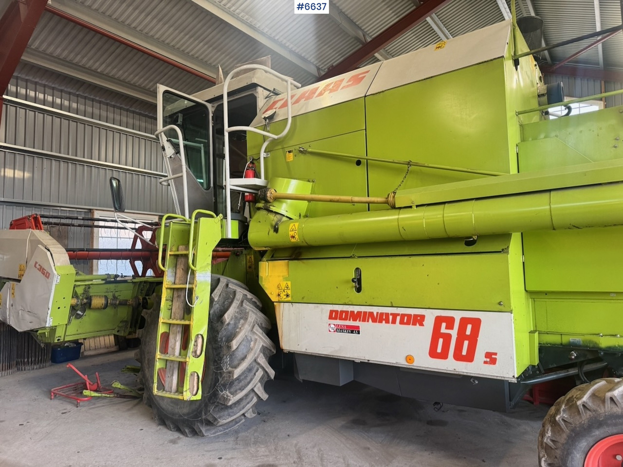 1999 Claas Dominator 68 S combine harvester with twin wheels. Well-maintained / Recently upgraded! - حصادة: صورة 5 1999 Claas Dominator 68 S combine harvester with twin wheels. Well-maintained / Recently upgraded! - حصادة: صورة 5