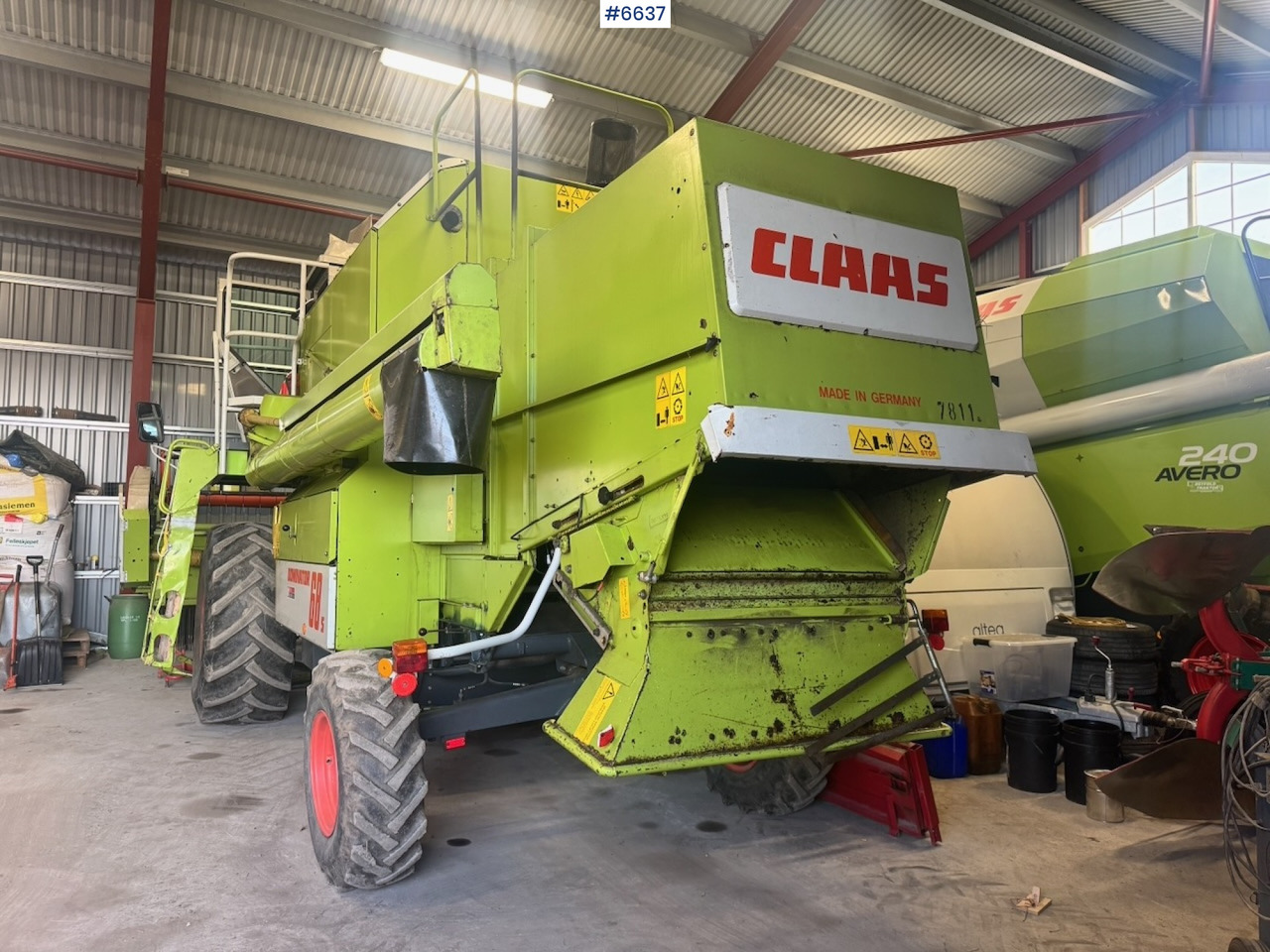 تأجير  1999 Claas Dominator 68 S combine harvester with twin wheels. Well-maintained / Recently upgraded! 1999 Claas Dominator 68 S combine harvester with twin wheels. Well-maintained / Recently upgraded!: صورة 7