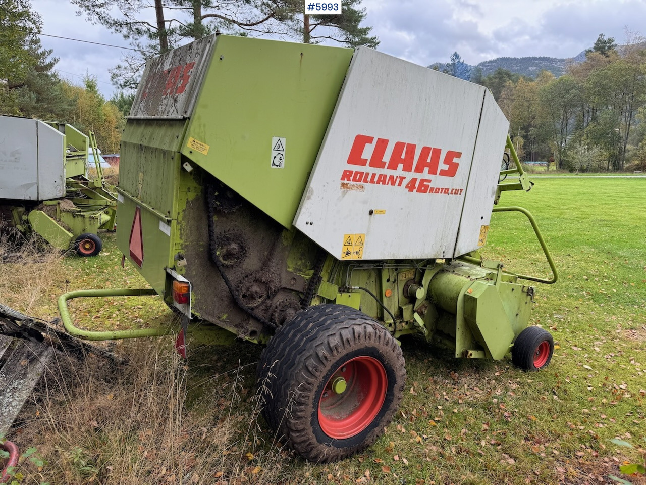 1999 Claas Rollant 46 Rotocut and a dividing baler. - ماكينات نشر التبن: صورة 5 1999 Claas Rollant 46 Rotocut and a dividing baler. - ماكينات نشر التبن: صورة 5