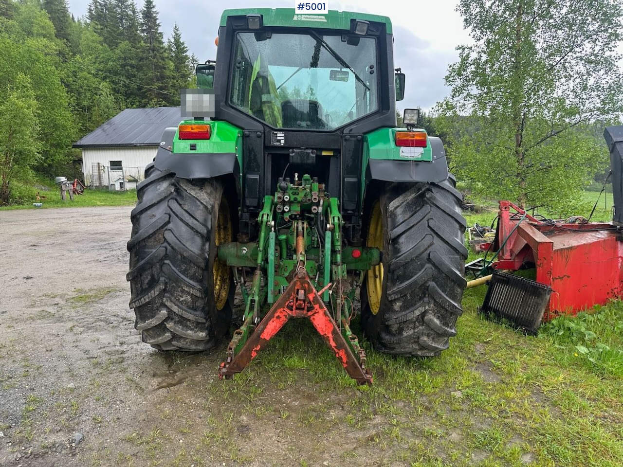 2000 John Deere 6610 4x4 tractor w/ front loader. - جرار: صورة 5 2000 John Deere 6610 4x4 tractor w/ front loader. - جرار: صورة 5
