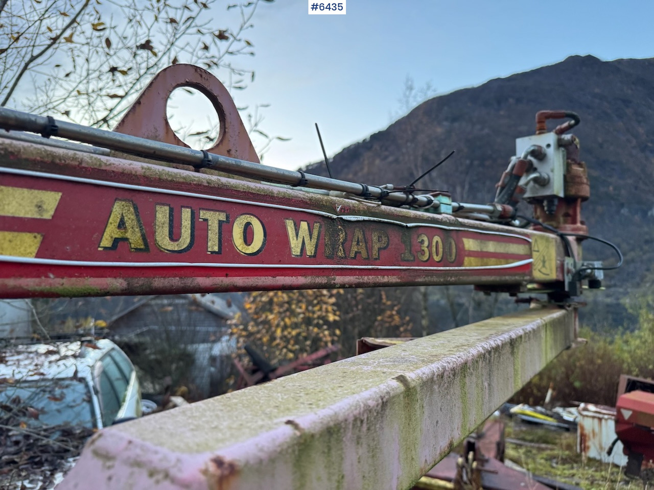 2001 Tellefsdal Auto Wrap 1300 Round bale wrapper. - ماكينات نشر التبن: صورة 3 2001 Tellefsdal Auto Wrap 1300 Round bale wrapper. - ماكينات نشر التبن: صورة 3