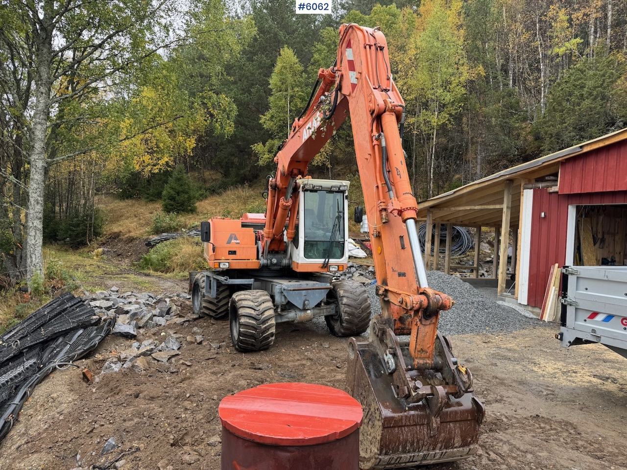 2002 Atlas 1304 w/ 1 backhoe bucket Low Hours! - حفار ذو عجلات: صورة 3 2002 Atlas 1304 w/ 1 backhoe bucket Low Hours! - حفار ذو عجلات: صورة 3