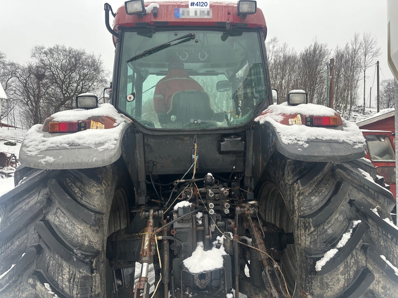 جرار 2002 CASE MX 135 MAXXUM 4x4 tractor with front loader.: صورة 10