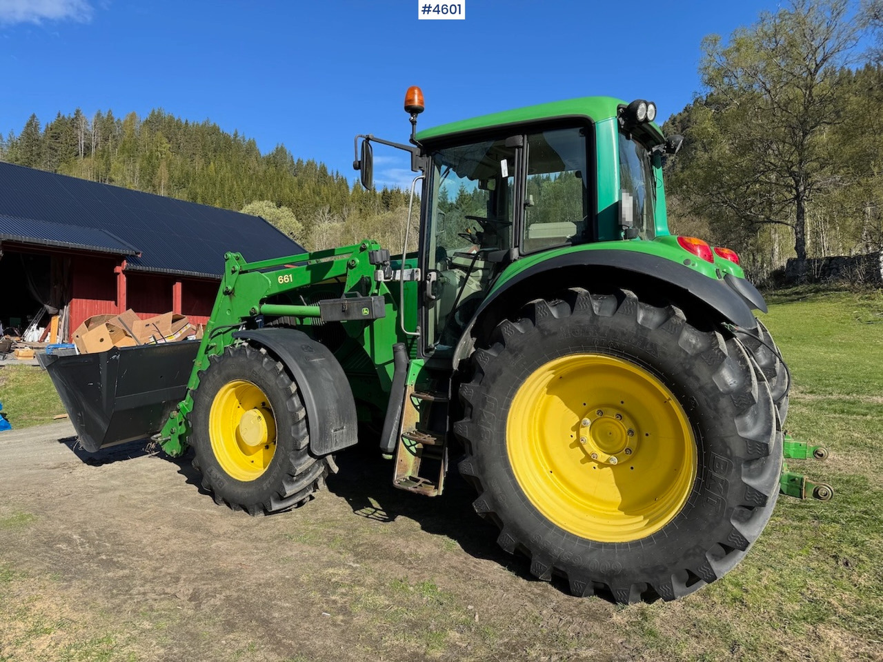2003 John Deere 6620 w/front loader - جرار: صورة 2 2003 John Deere 6620 w/front loader - جرار: صورة 2