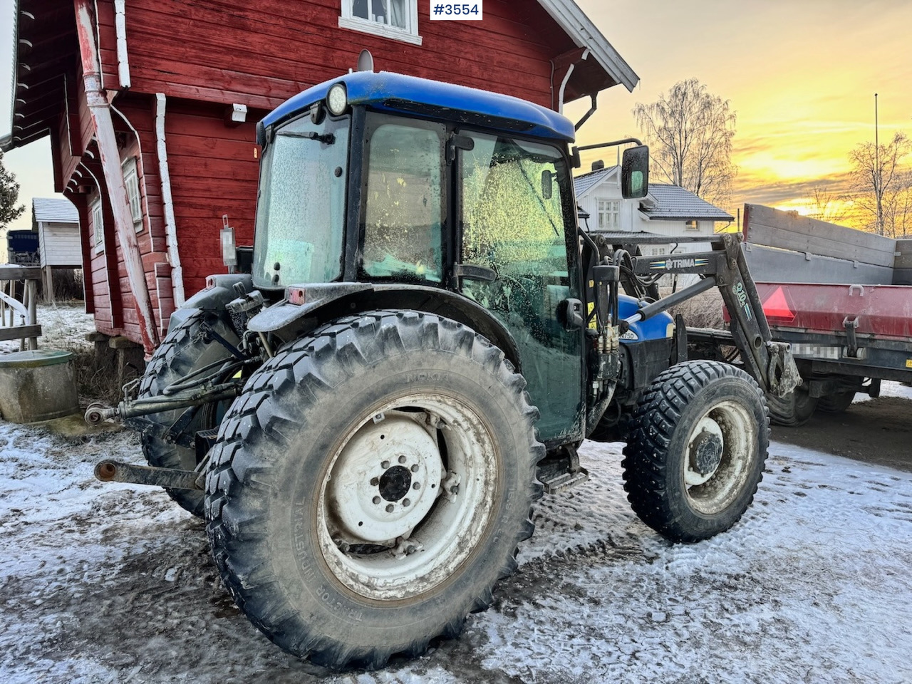 2003 New Holland TN75D 4x4 w/ Front Loader. 4000 hours! - جرار: صورة 5 2003 New Holland TN75D 4x4 w/ Front Loader. 4000 hours! - جرار: صورة 5
