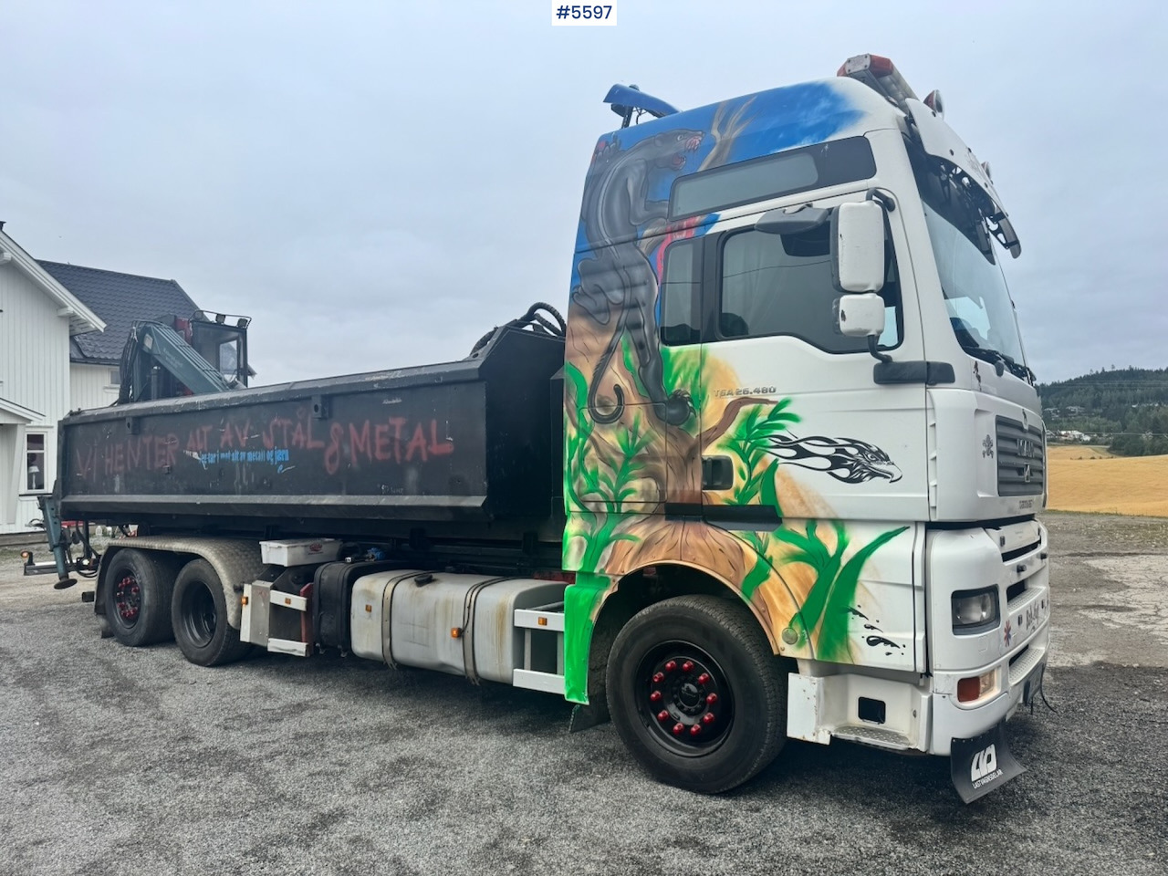 2004 MAN TGA 26.480 6x2 Hook Lift Truck - شاحنة برافعة خطافية: صورة 2 2004 MAN TGA 26.480 6x2 Hook Lift Truck - شاحنة برافعة خطافية: صورة 2