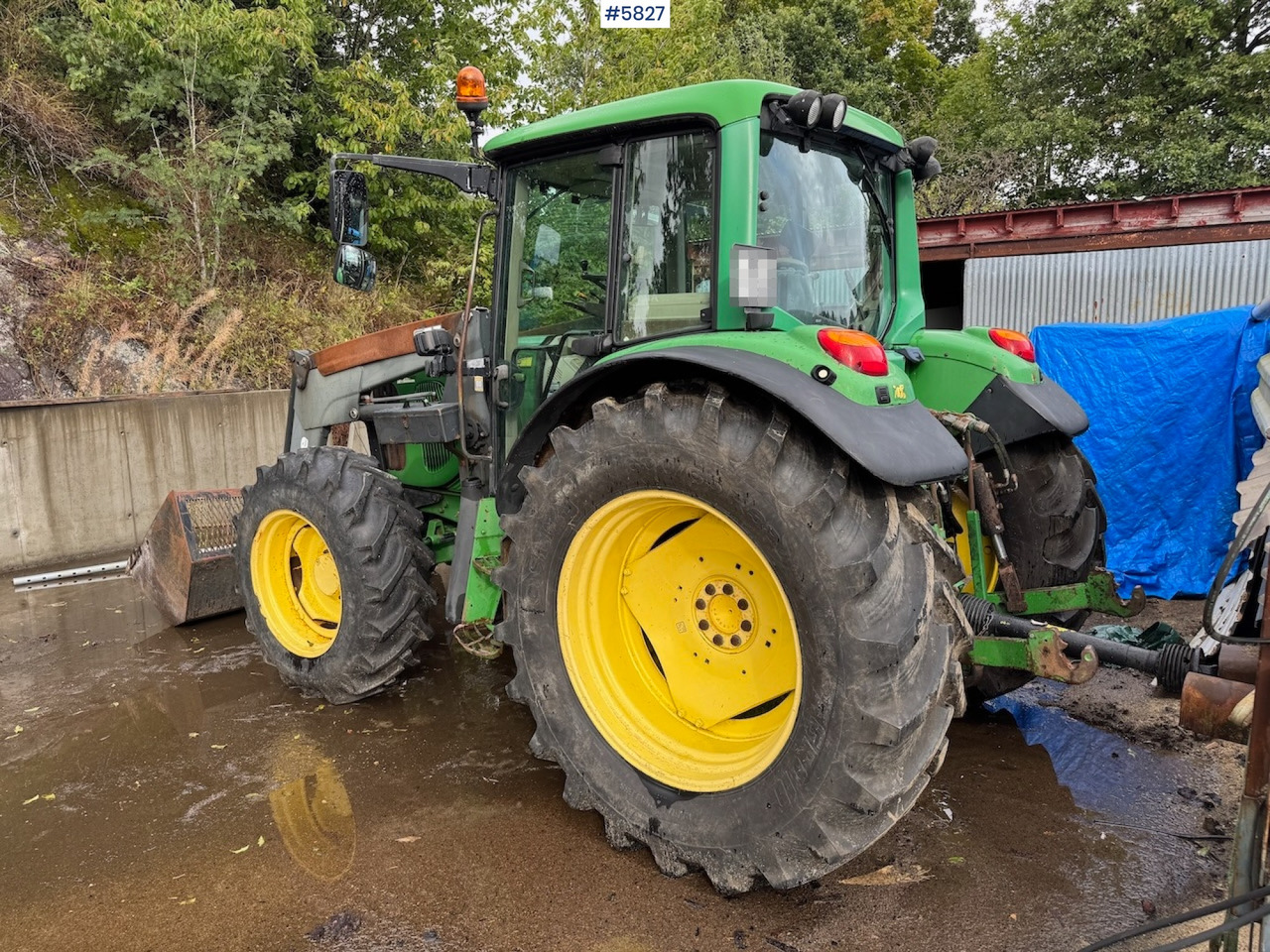 2005 John Deere 6320 w/ front loader. - جرار: صورة 3 2005 John Deere 6320 w/ front loader. - جرار: صورة 3