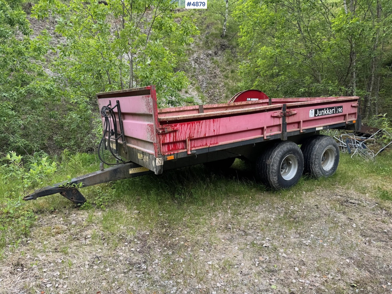 2005 Junkkari  J90 - مقطورة رزاعية: صورة 1 2005 Junkkari  J90 - مقطورة رزاعية: صورة 1
