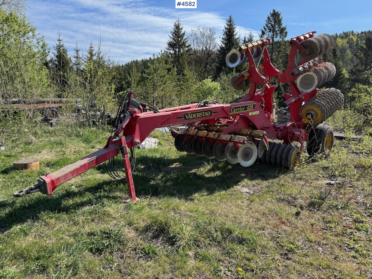 2005 Väderstad Carrier CR420 - معدات حرث التربة: صورة 3 2005 Väderstad Carrier CR420 - معدات حرث التربة: صورة 3