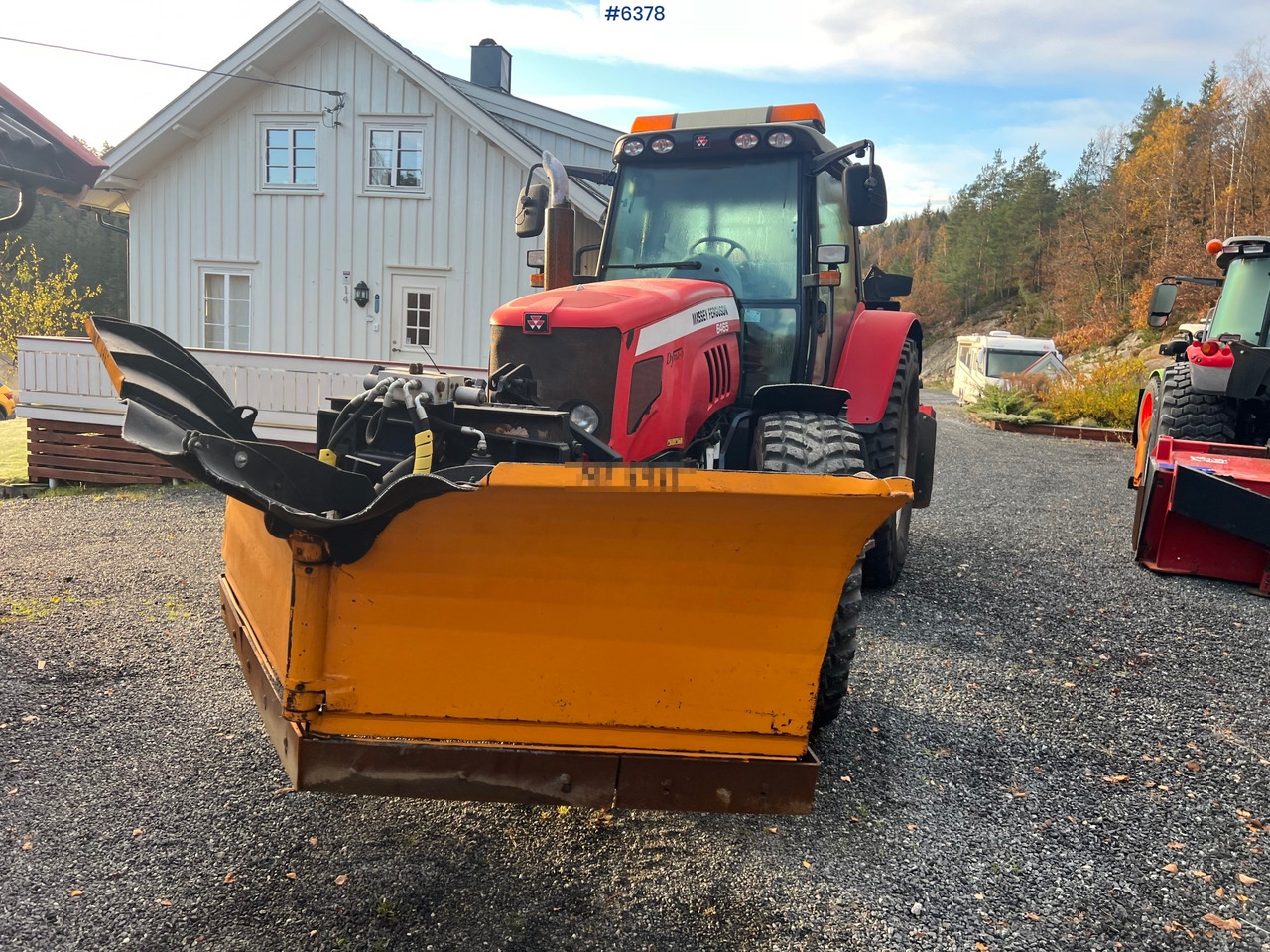 2007 Massey-Ferguson 6465 4x4 Plow Tractor - جرار: صورة 5 2007 Massey-Ferguson 6465 4x4 Plow Tractor - جرار: صورة 5