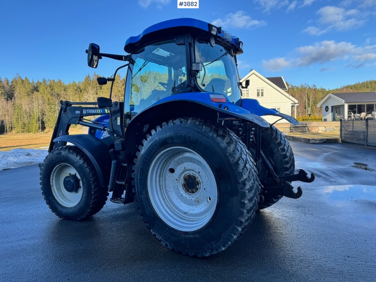 2007 New Holland TS110A - جرار: صورة 3 2007 New Holland TS110A - جرار: صورة 3