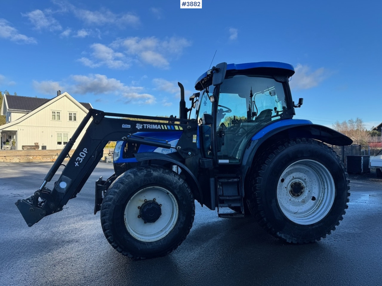 2007 New Holland TS110A - جرار: صورة 1 2007 New Holland TS110A - جرار: صورة 1