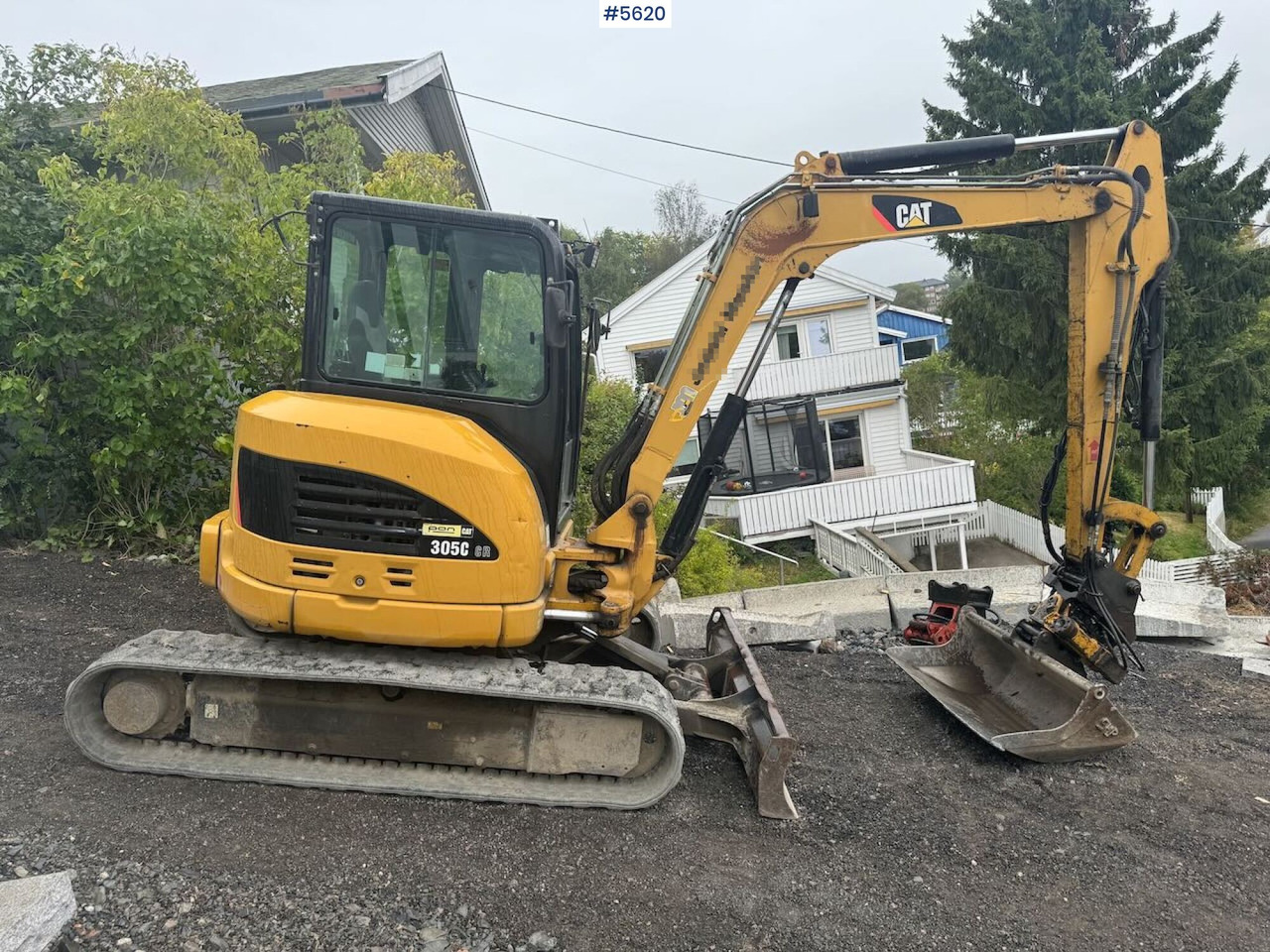 2008 CAT 305C CR Tracked Excavator with Tilt and 2 Buckets - حفّار: صورة 4 2008 CAT 305C CR Tracked Excavator with Tilt and 2 Buckets - حفّار: صورة 4