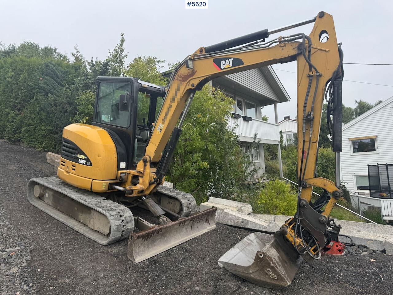 2008 CAT 305C CR Tracked Excavator with Tilt and 2 Buckets - حفّار: صورة 1 2008 CAT 305C CR Tracked Excavator with Tilt and 2 Buckets - حفّار: صورة 1