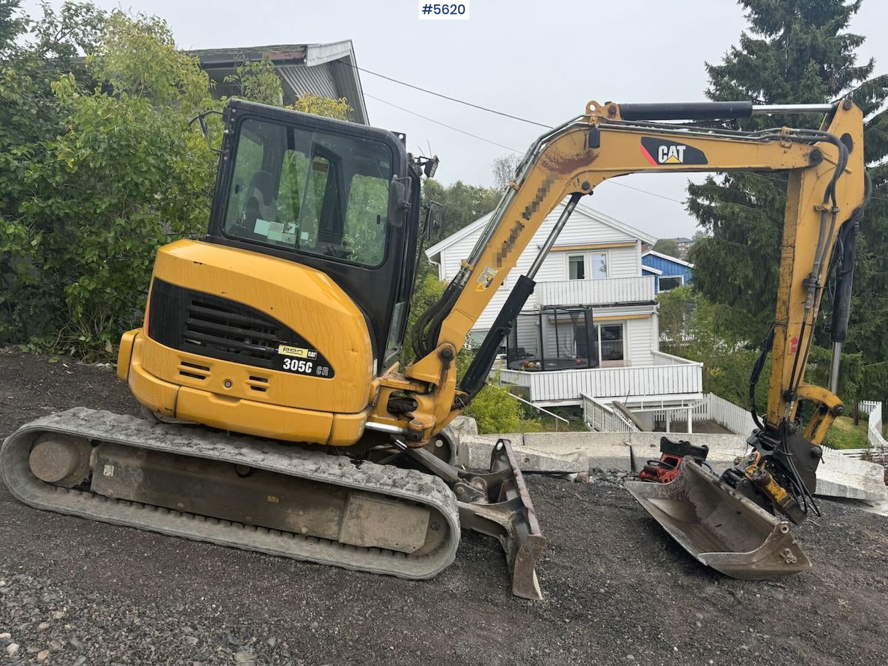2008 CAT 305C CR Tracked Excavator with Tilt and 2 Buckets - حفّار: صورة 2 2008 CAT 305C CR Tracked Excavator with Tilt and 2 Buckets - حفّار: صورة 2