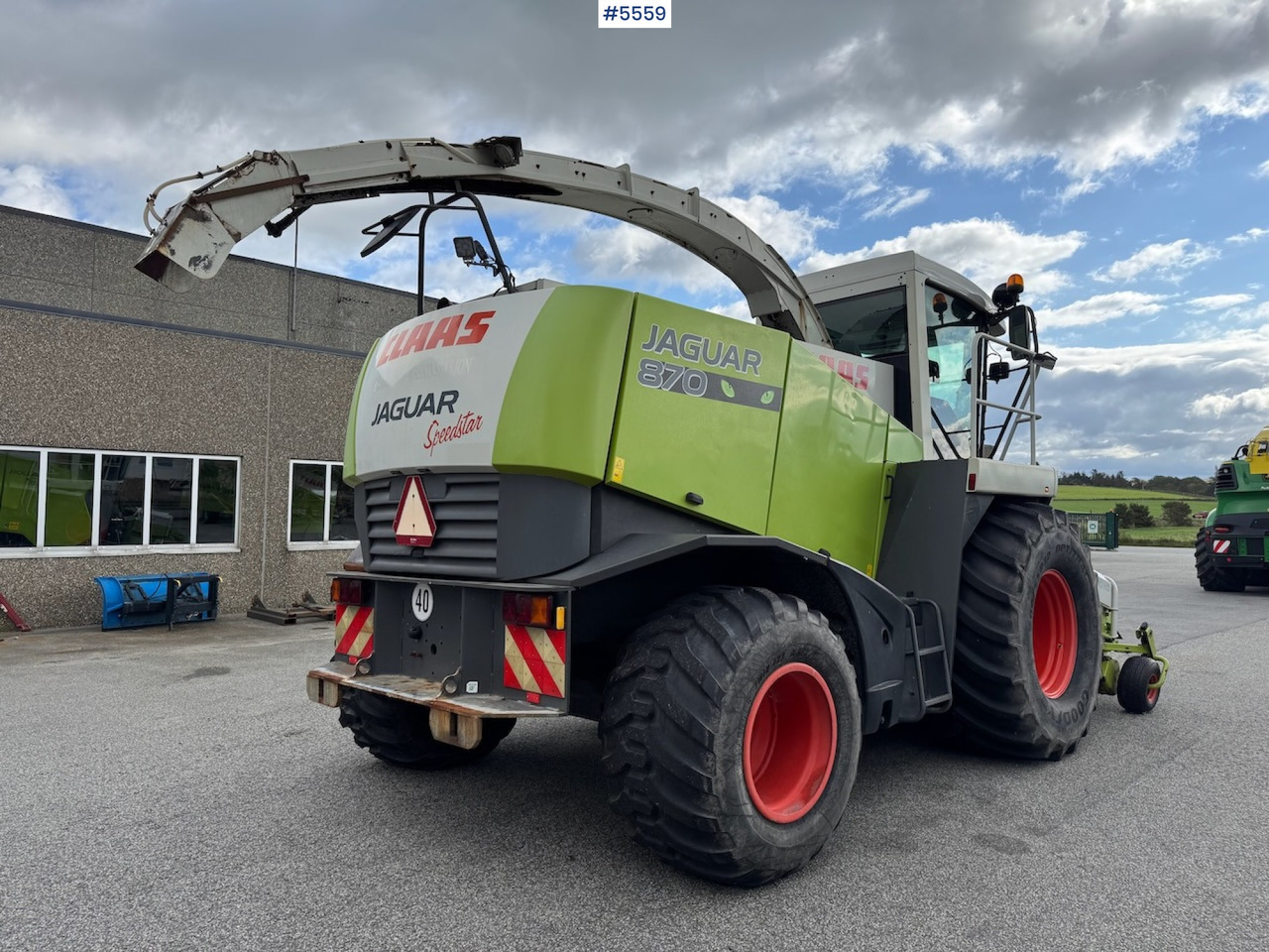 2008 Claas Jaguar 870 - ماكينات نشر التبن: صورة 4 2008 Claas Jaguar 870 - ماكينات نشر التبن: صورة 4