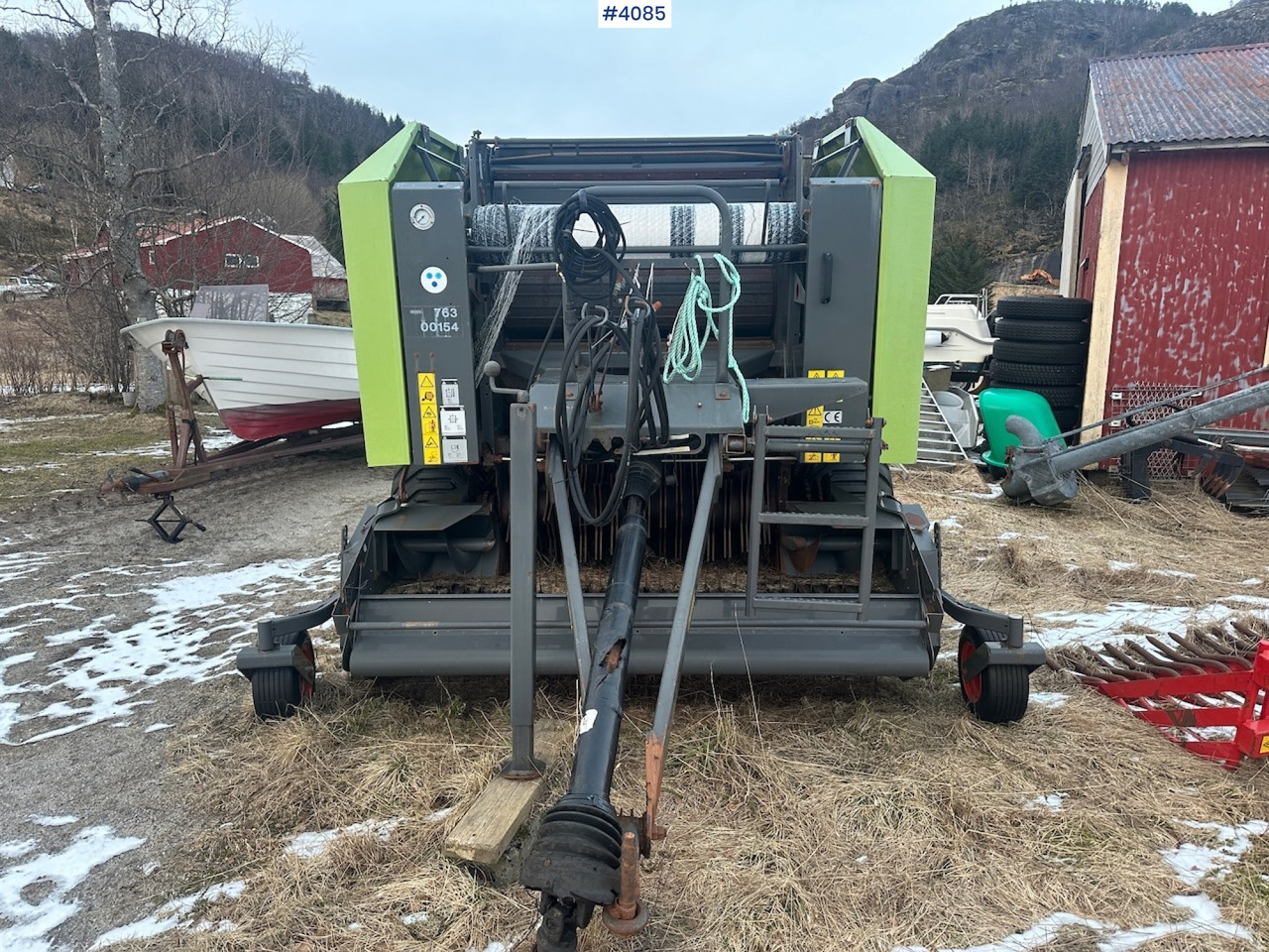 2008 Claas Rollant 354 Rotocut round baler. small repair object - ماكينات نشر التبن: صورة 2 2008 Claas Rollant 354 Rotocut round baler. small repair object - ماكينات نشر التبن: صورة 2