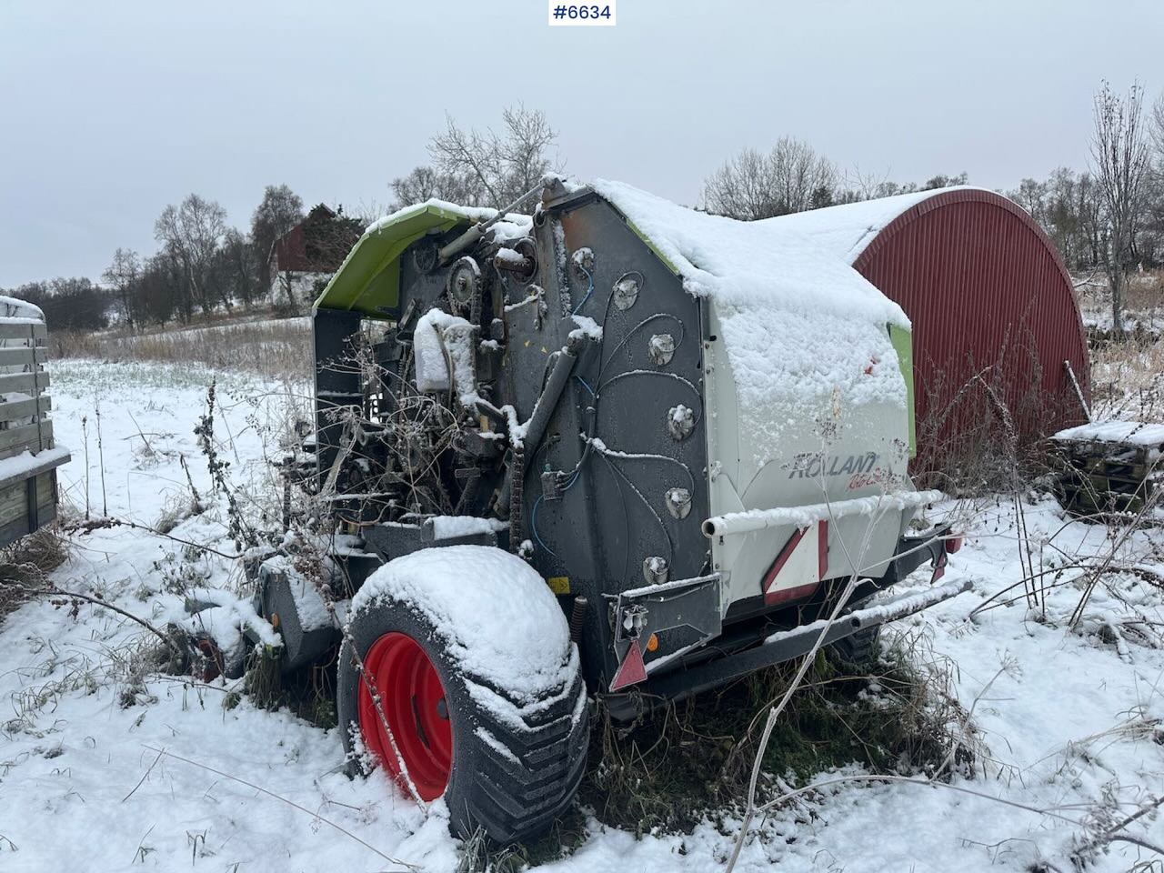 2008 Claas Rollant 354 round baler. w/Low usage. REP.OBJECT. - ماكينات نشر التبن: صورة 4 2008 Claas Rollant 354 round baler. w/Low usage. REP.OBJECT. - ماكينات نشر التبن: صورة 4