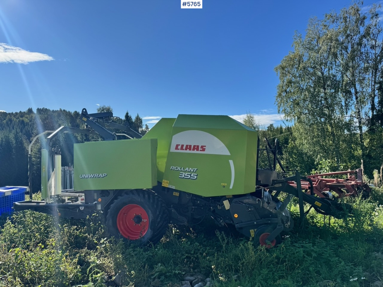 2008 Claas Rollant 355 Roto Cut - ماكينات نشر التبن: صورة 2 2008 Claas Rollant 355 Roto Cut - ماكينات نشر التبن: صورة 2