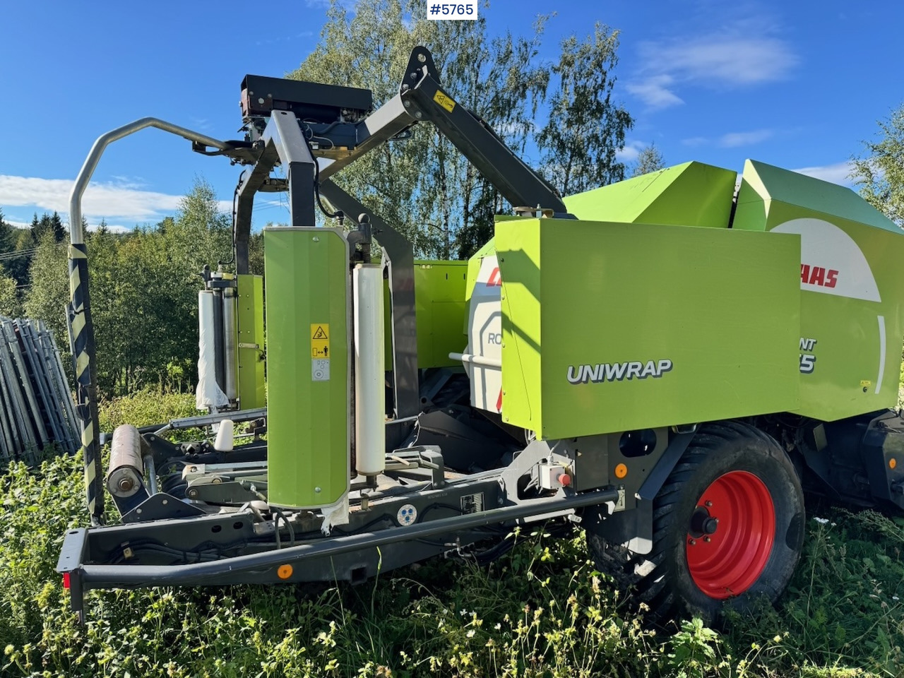 2008 Claas Rollant 355 Roto Cut - ماكينات نشر التبن: صورة 4 2008 Claas Rollant 355 Roto Cut - ماكينات نشر التبن: صورة 4