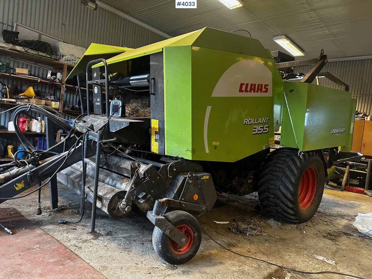 2008 Claas rollant 355 uniwrap round baler press - ماكينات نشر التبن: صورة 1 2008 Claas rollant 355 uniwrap round baler press - ماكينات نشر التبن: صورة 1