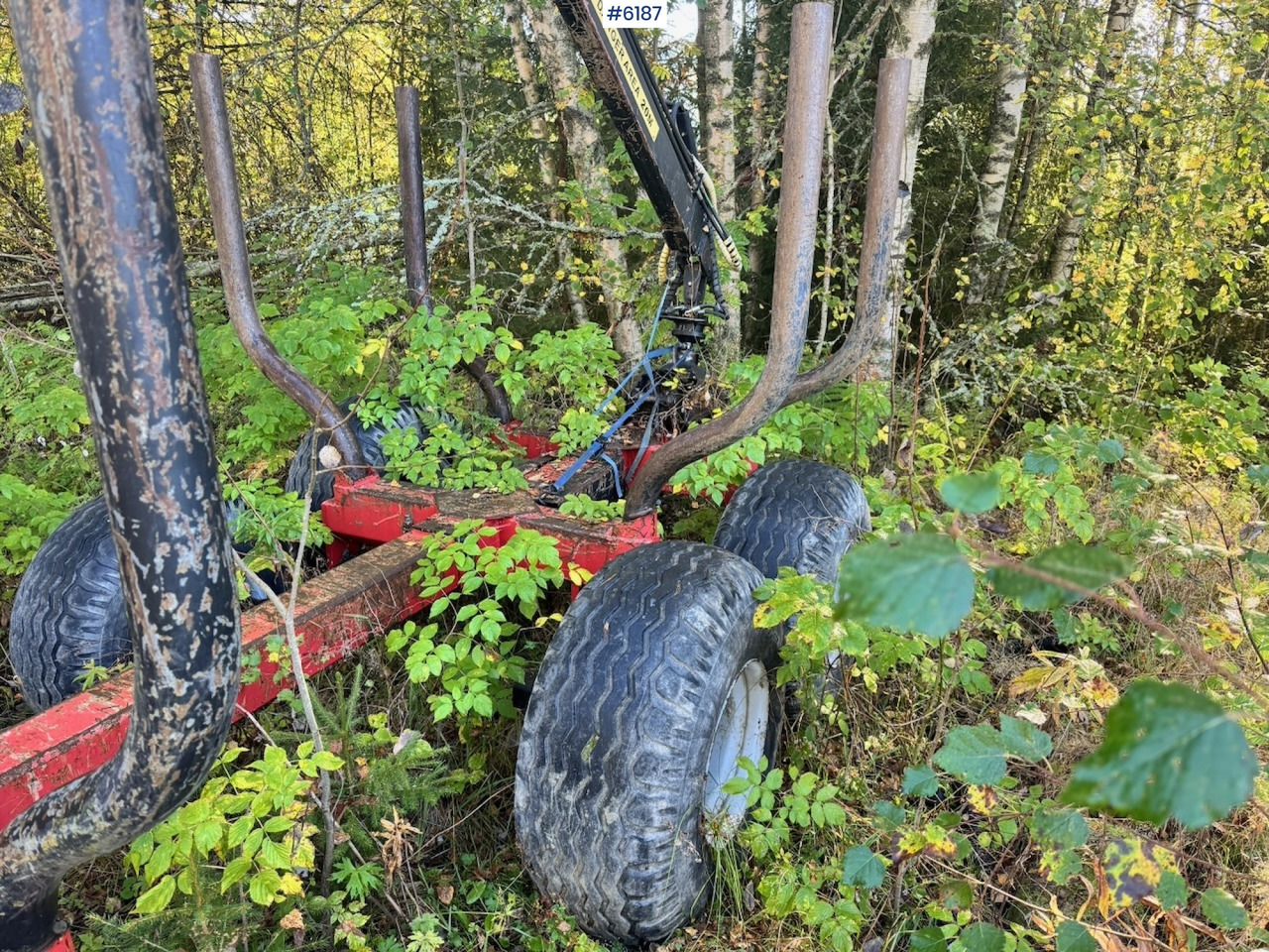 2008 Farmi Primero 3967 Timber trailer. - مقطورة اخشاب: صورة 5 2008 Farmi Primero 3967 Timber trailer. - مقطورة اخشاب: صورة 5