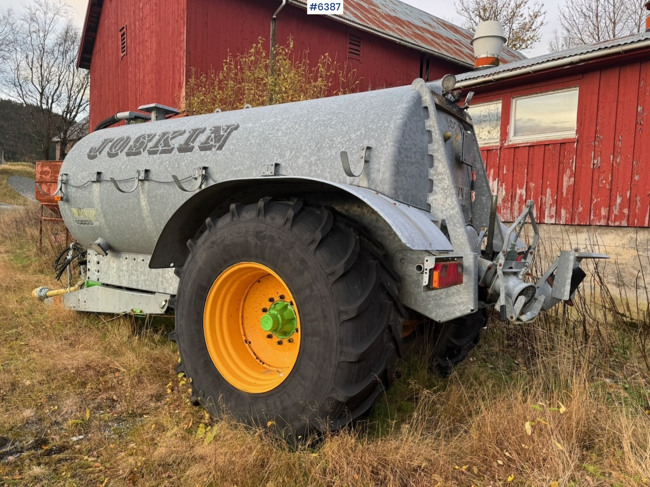 2008 Joskin Winpack 10000 ME fertilizer spreader - صهريج السماد السائل: صورة 3 2008 Joskin Winpack 10000 ME fertilizer spreader - صهريج السماد السائل: صورة 3