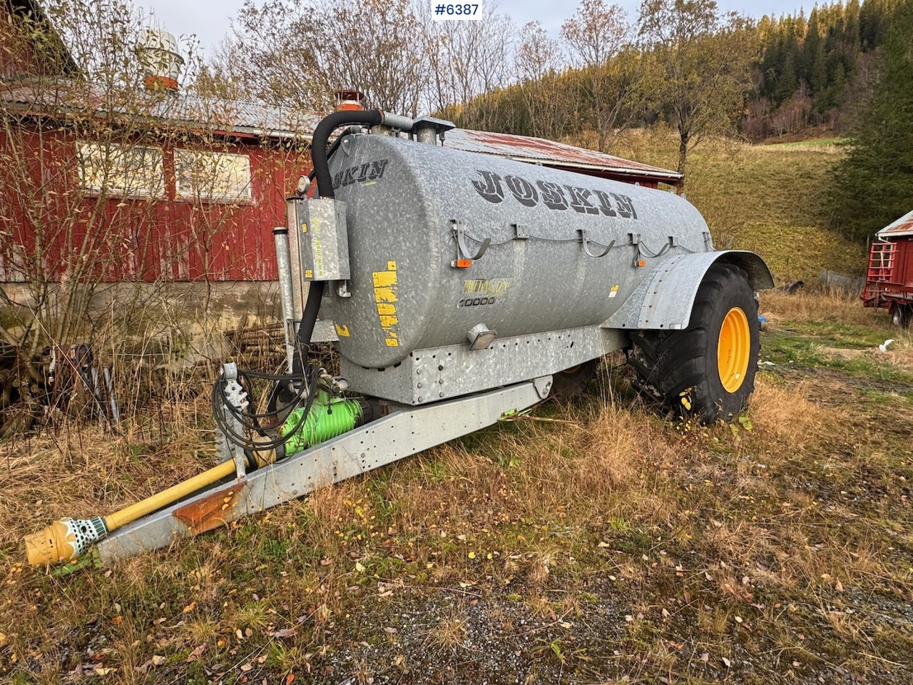 2008 Joskin Winpack 10000 ME fertilizer spreader - صهريج السماد السائل: صورة 1 2008 Joskin Winpack 10000 ME fertilizer spreader - صهريج السماد السائل: صورة 1