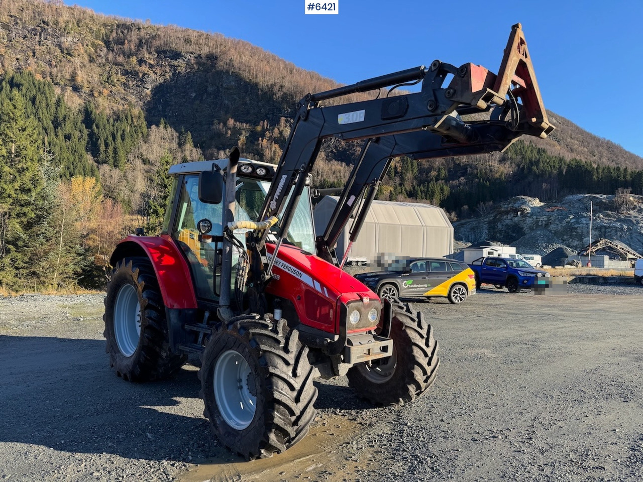 2009 Massey Ferguson 6455 Dyna-6 w/ front loader. - جرار: صورة 2 2009 Massey Ferguson 6455 Dyna-6 w/ front loader. - جرار: صورة 2