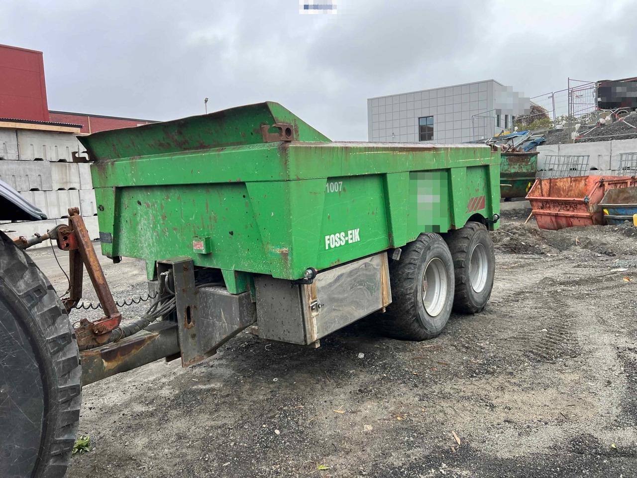 2011 Foss-Eik 5,150 trailer - مقطورة قلابة زراعية/ شاحنة قلابة: صورة 3 2011 Foss-Eik 5,150 trailer - مقطورة قلابة زراعية/ شاحنة قلابة: صورة 3