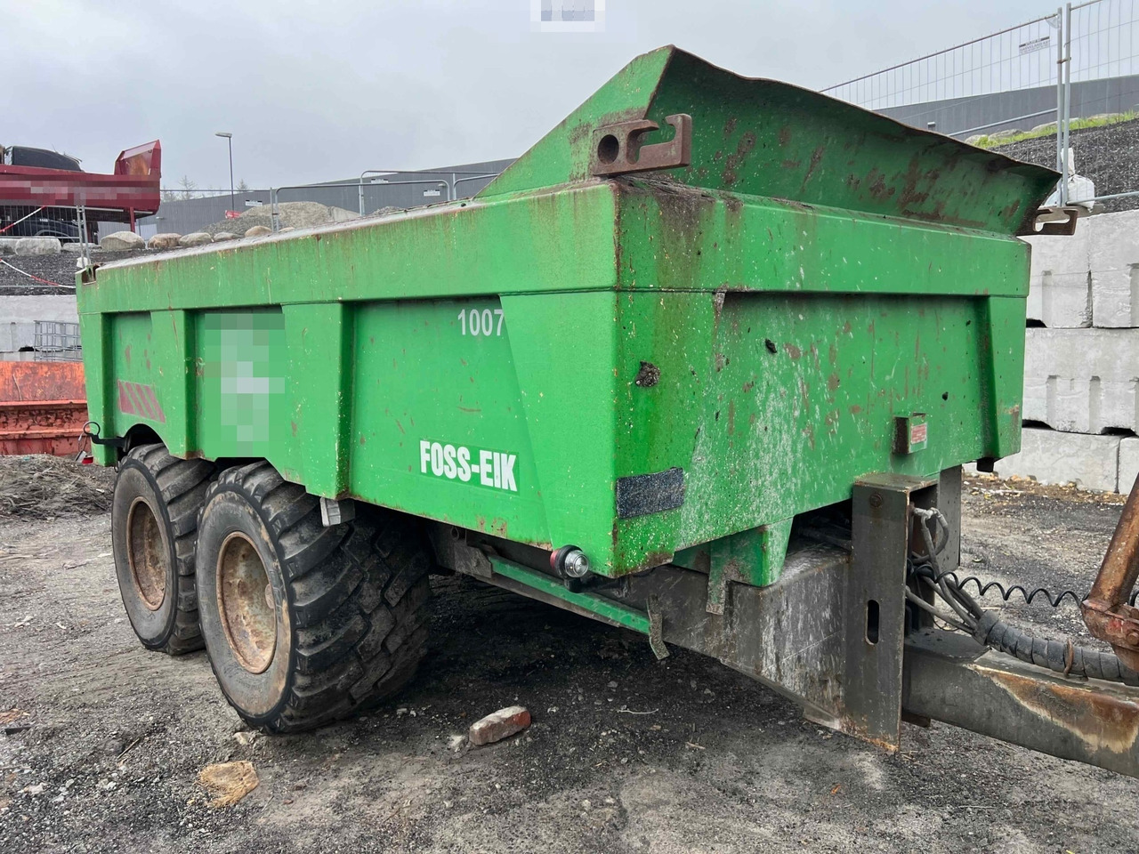 2011 Foss-Eik 5,150 trailer - مقطورة قلابة زراعية/ شاحنة قلابة: صورة 4 2011 Foss-Eik 5,150 trailer - مقطورة قلابة زراعية/ شاحنة قلابة: صورة 4