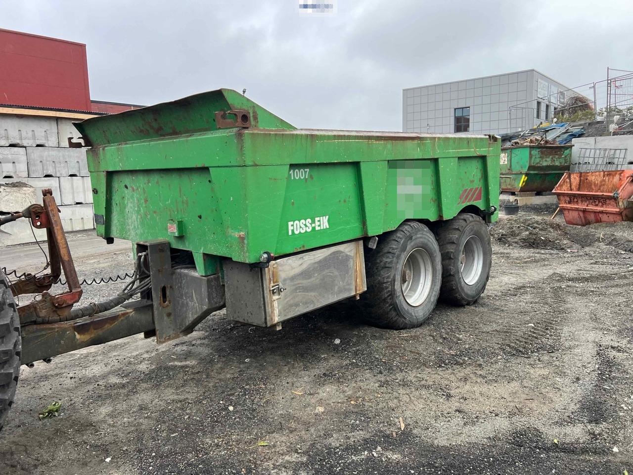 2011 Foss-Eik 5,150 trailer - مقطورة قلابة زراعية/ شاحنة قلابة: صورة 2 2011 Foss-Eik 5,150 trailer - مقطورة قلابة زراعية/ شاحنة قلابة: صورة 2