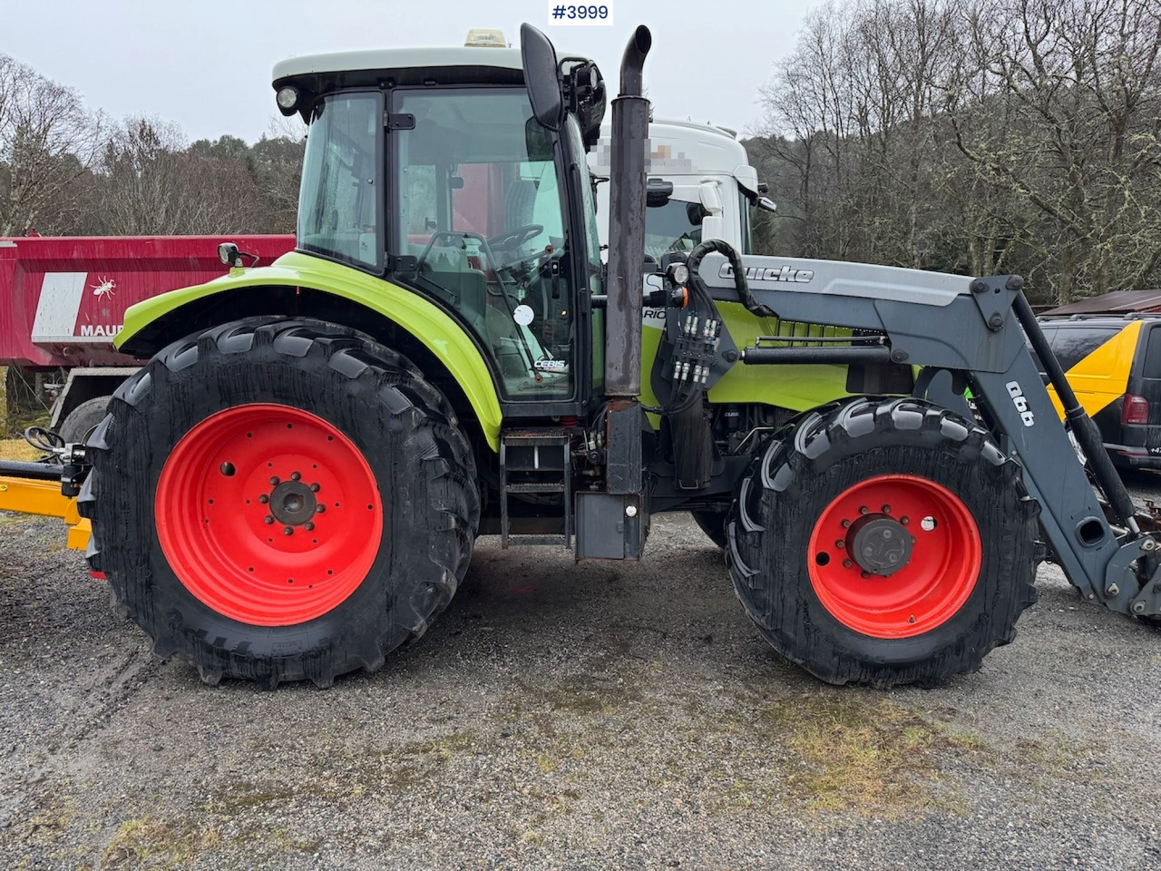 2012 Claas Arion 640 w/ front loader - جرار: صورة 1 2012 Claas Arion 640 w/ front loader - جرار: صورة 1