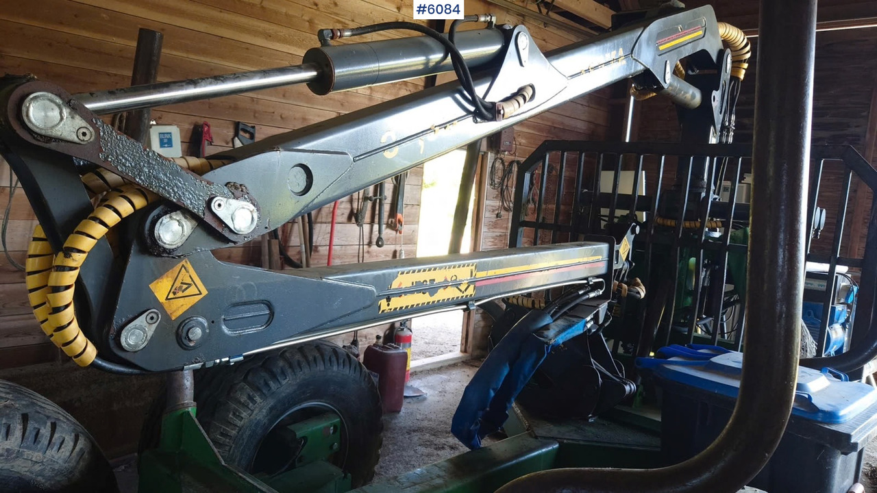 2012 Farma T10 Timber trailer w/ Farma C 6.3 G2 Crane. - مقطورة اخشاب: صورة 3 2012 Farma T10 Timber trailer w/ Farma C 6.3 G2 Crane. - مقطورة اخشاب: صورة 3