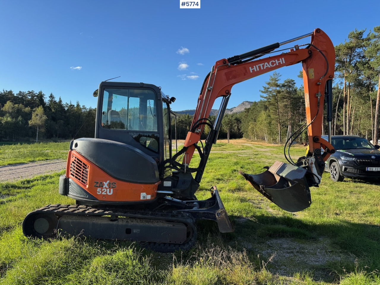 2012 Hitachi ZX 52 U-3 CLR - حفّار: صورة 5 2012 Hitachi ZX 52 U-3 CLR - حفّار: صورة 5
