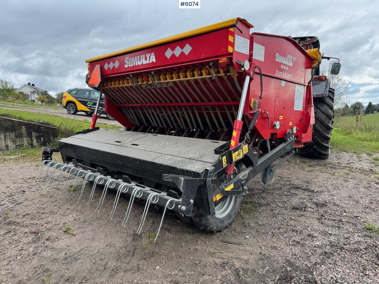 2012 Junkkari Simulta 3000 ST combination seed drill. - آلة بذر الحصاد: صورة 1 2012 Junkkari Simulta 3000 ST combination seed drill. - آلة بذر الحصاد: صورة 1