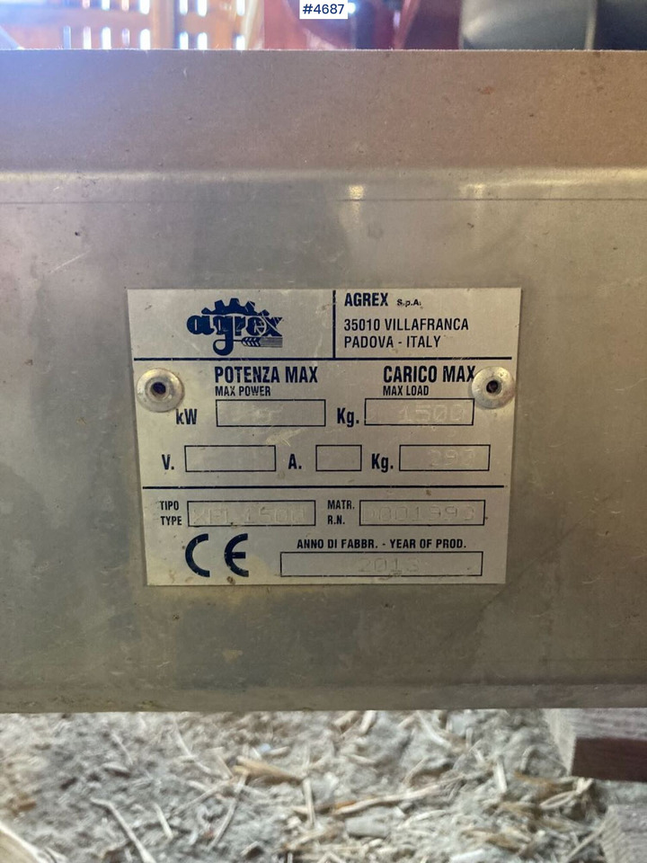 2013 Agrex XP1 1500 Fertilizer Spreader - آلة نشر السماد: صورة 2 2013 Agrex XP1 1500 Fertilizer Spreader - آلة نشر السماد: صورة 2